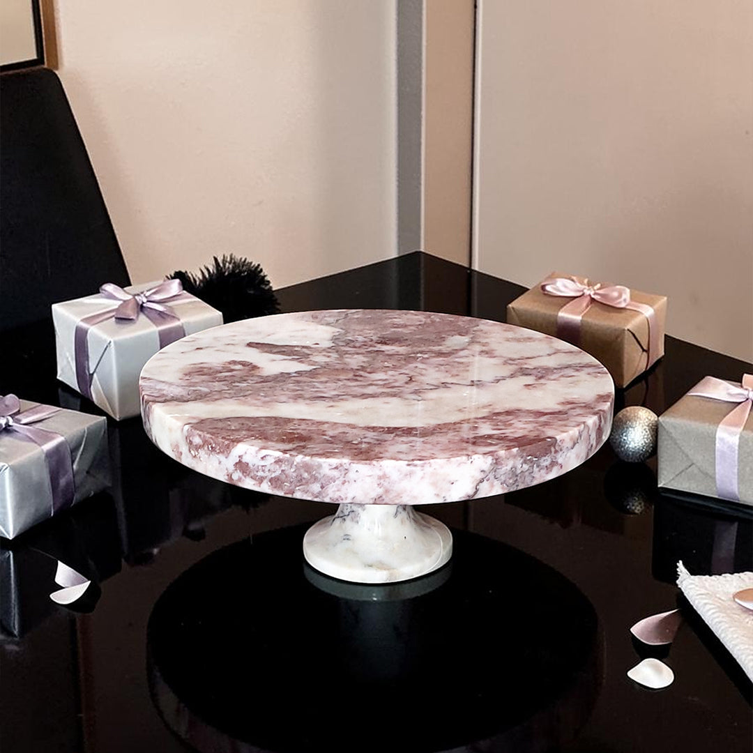 Marble Cake Stand | Handmade Luxury Natural Stone Decor