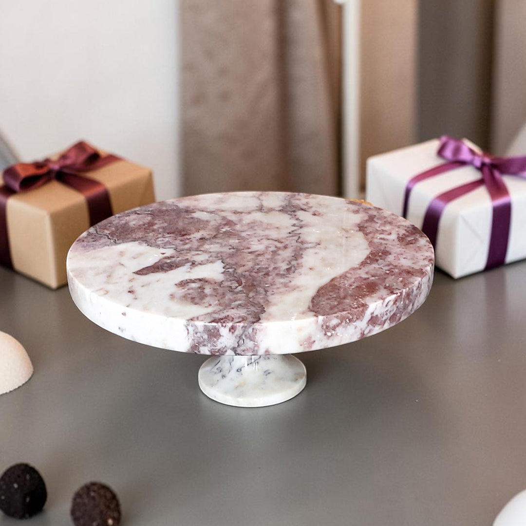 Marble Cake Stand | Handmade Luxury Natural Stone Decor