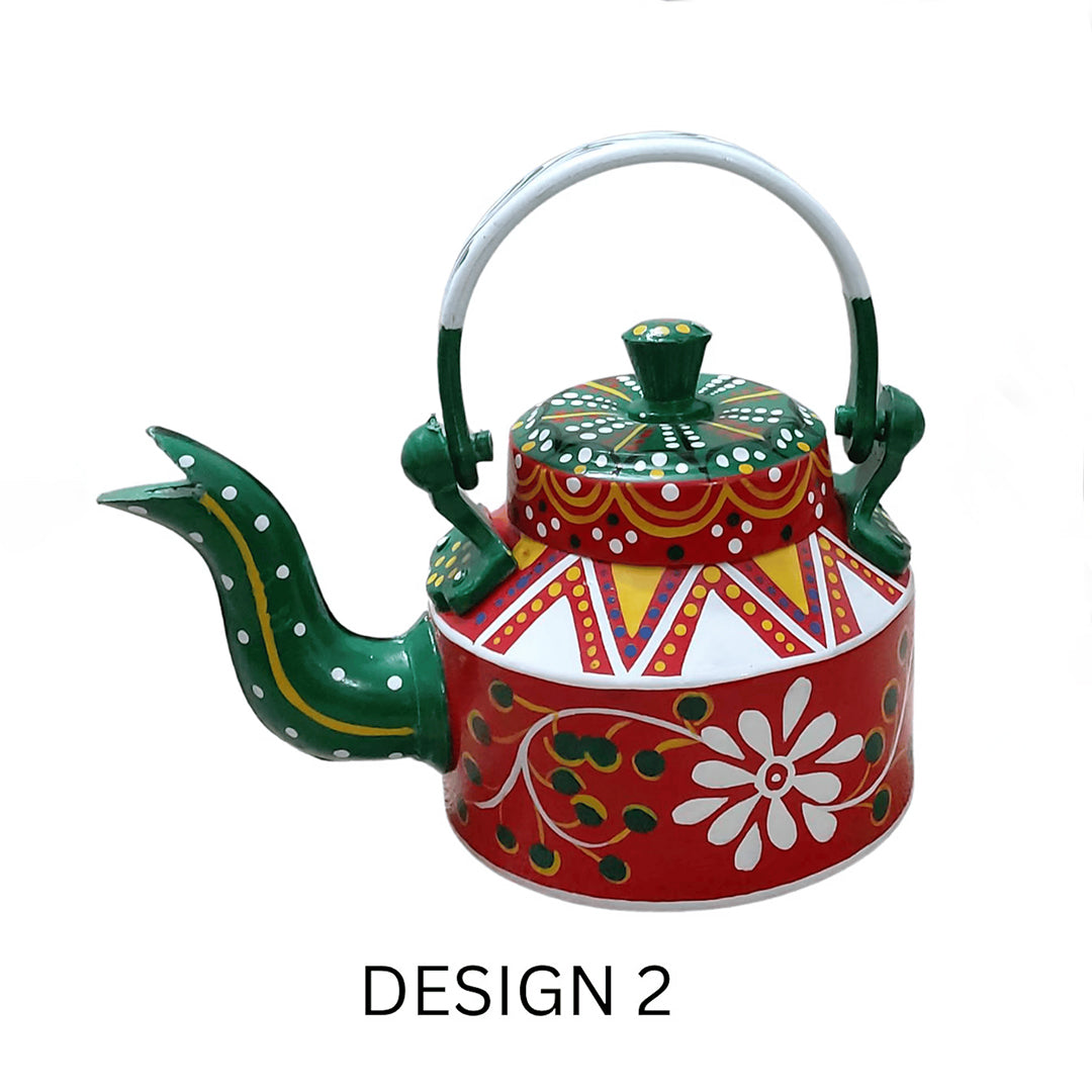 Hand-Painted Decorative Teaset | Tespot / Kettle | Kitchen Decoration | Gift