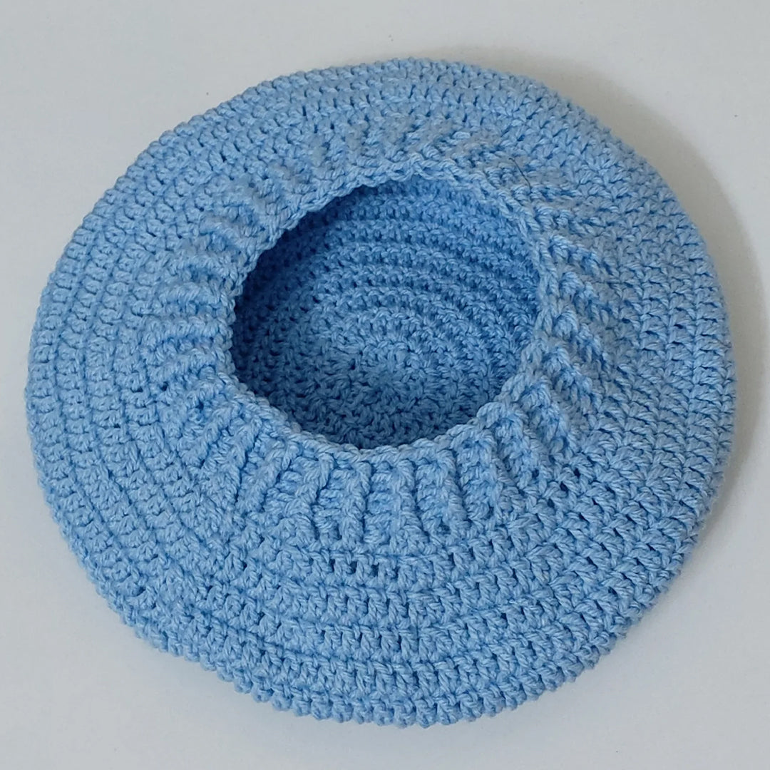 Handmade Cap | Unisex Slouchy beanie | Classic French Beret | Crochet trapper | Hand Knitted Bonnet hat