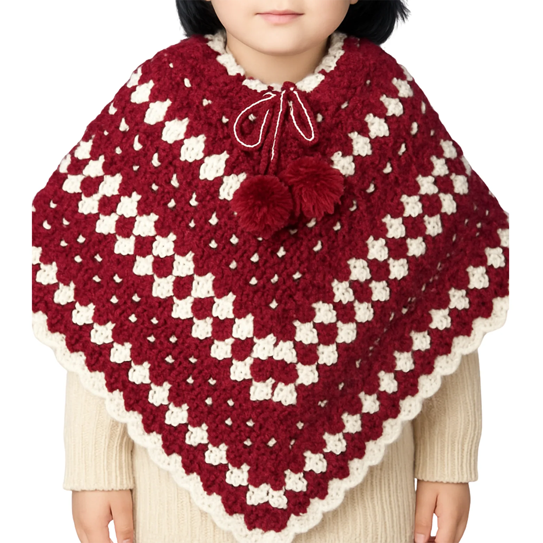 Hand Crafted Crochet Poncho