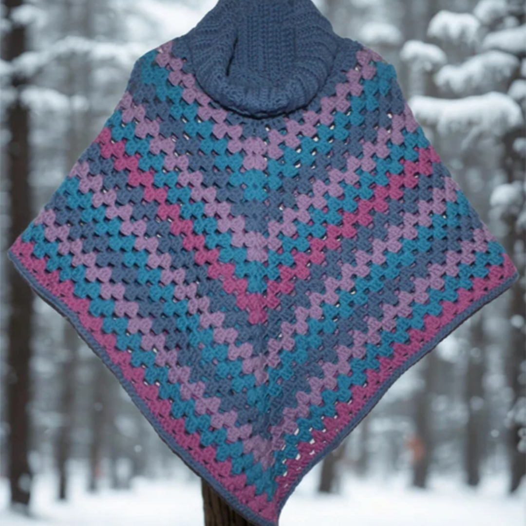 Hand Crafted Crochet Poncho
