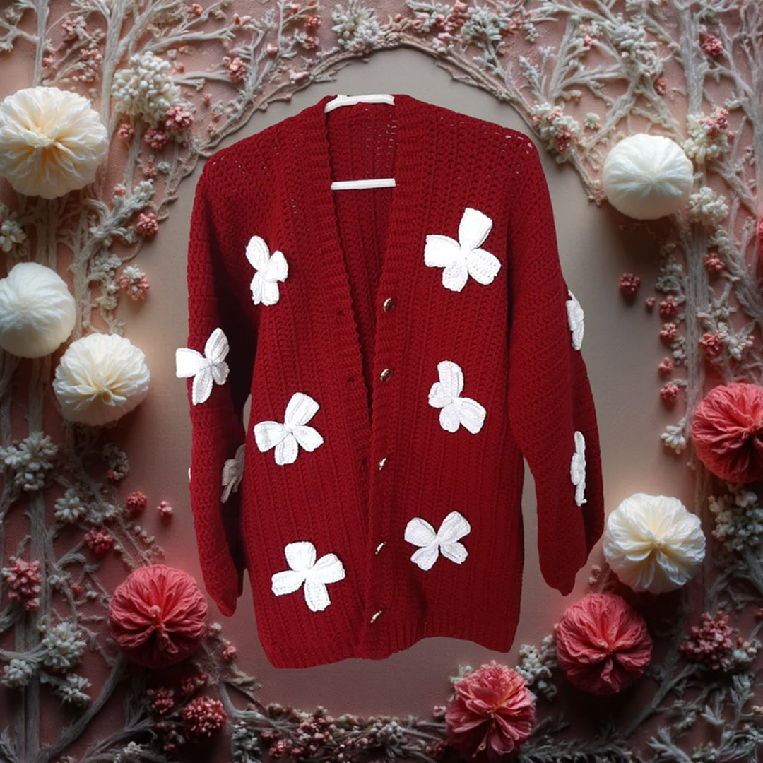 Hand-Crafted Regular Length Cardigan