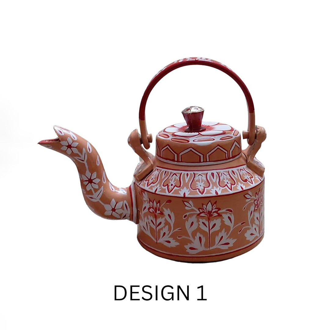 Hand-Painted Decorative Teaset | Tespot / Kettle | Kitchen Decoration | Gift