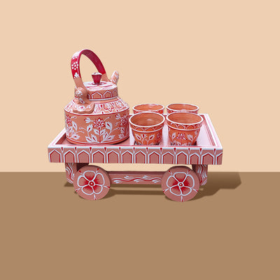 Tea Set | Hand-Painted Decorative Kettle & Kitchen Decor