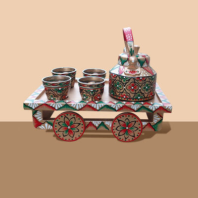 Tea Set | Hand-Painted Decorative Kettle & Kitchen Decor