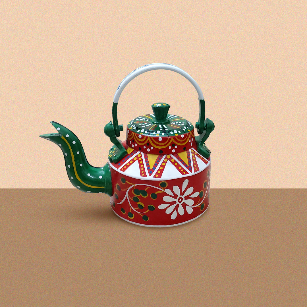 Hand-Painted Decorative Teaset | Tespot / Kettle | Kitchen Decoration | Gift