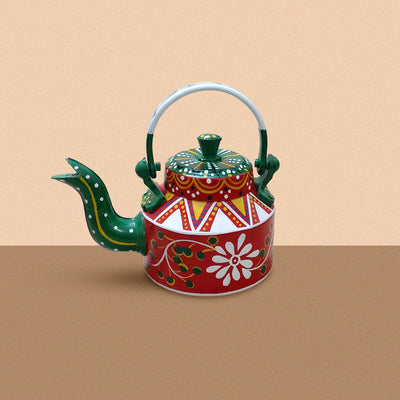Hand-Painted Decorative Teaset | Tespot / Kettle | Kitchen Decoration | Gift