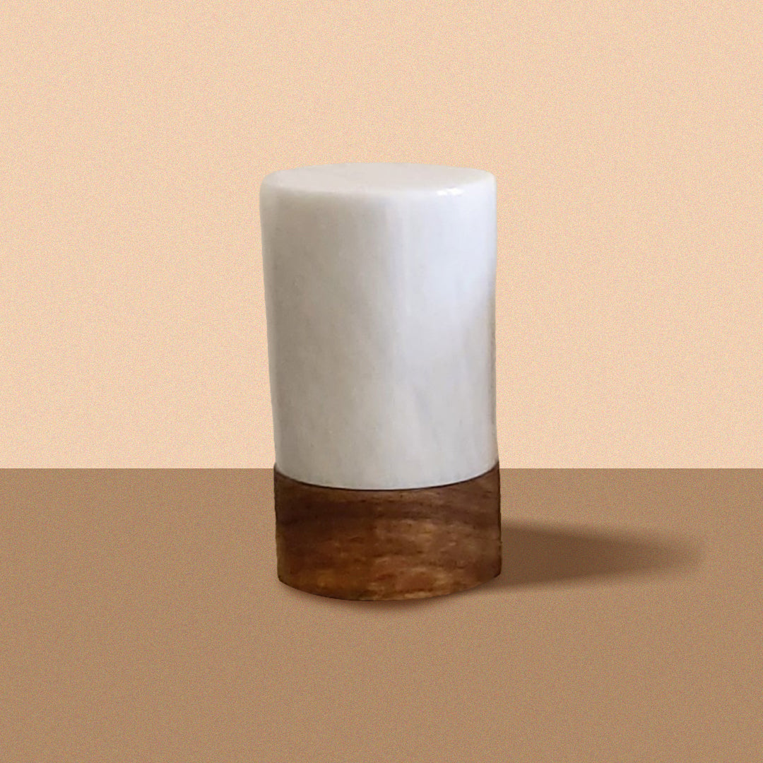 Handcrafted Natural Marble Lamp – Minimalist Boho Decor, Stress Relief Light