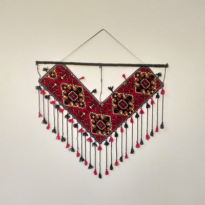 Hand Knotted Wall Hanging Strips | Bohemian Nomadic Wall Art