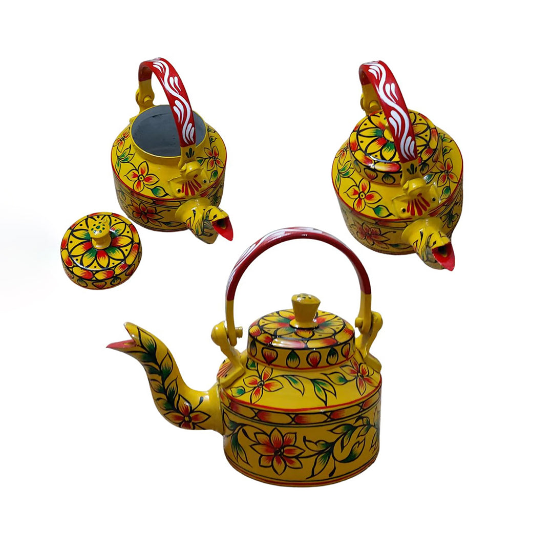 Hand-Painted Decorative Teaset | Tespot / Kettle | Kitchen Decoration | Gift