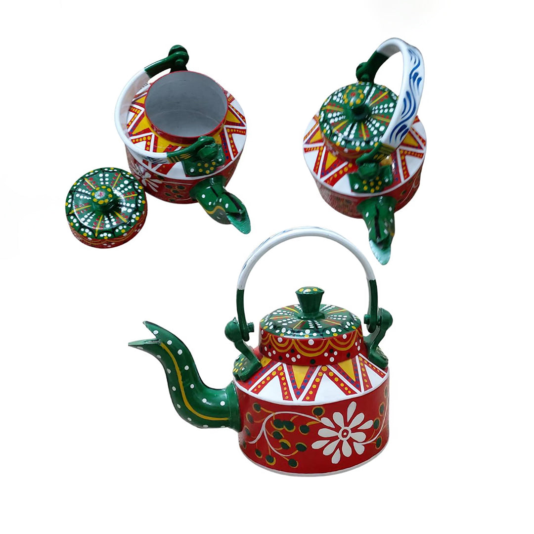 Hand-Painted Decorative Teaset | Tespot / Kettle | Kitchen Decoration | Gift