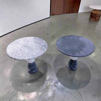 Natural Stone Multi‑Color Side Table | Handcrafted Marble Accent for Timeless Luxury | Coffee Table