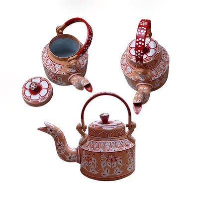 Hand-Painted Decorative Teaset | Tespot / Kettle | Kitchen Decoration | Gift