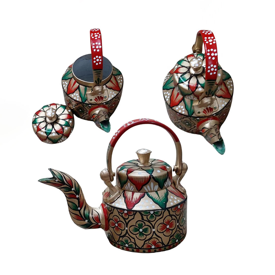 Hand-Painted Decorative Teaset | Tespot / Kettle | Kitchen Decoration | Gift