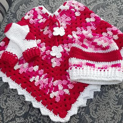 Hand Crafted Crochet Poncho