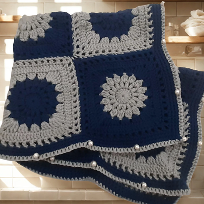 Hand Crafted Crochet Table Top Cover