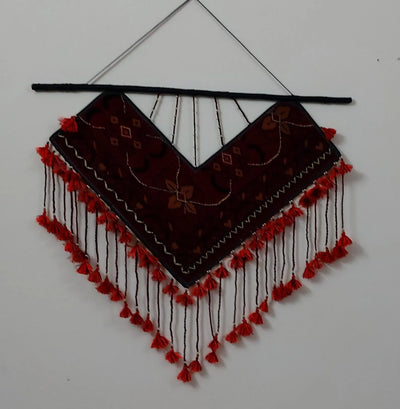 Hand Knotted Wall Hanging Strips | Bohemian Nomadic Wall Art