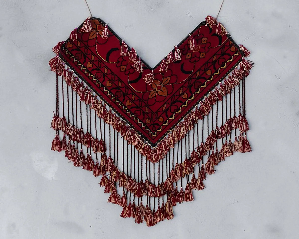 Hand Knotted Wall Hanging Strips | Bohemian Nomadic Wall Art